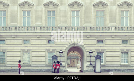 Buckingham Palace, Londres - Royaume-Uni Banque D'Images