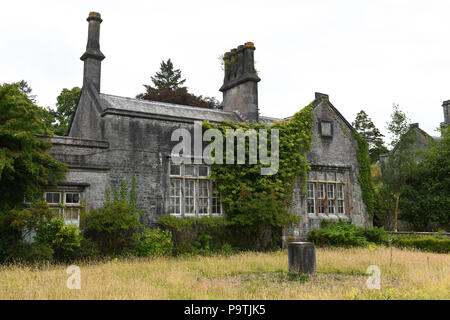 Golden Grove, Llandeilo, 16 juillet 2018 en image Gelli Aur, maison à Golden Grove, près de Llandeilo, où Judy Dench et Eddie Izzard ha Banque D'Images