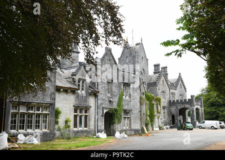 Golden Grove, Llandeilo, 16 juillet 2018 en image Gelli Aur, maison à Golden Grove, près de Llandeilo, où Judy Dench et Eddie Izzard ha Banque D'Images