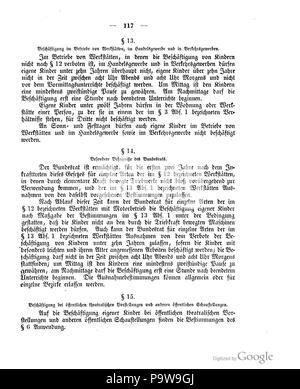 408 014 117 1903 Reichsgesetzblatt Deutsches Banque D'Images