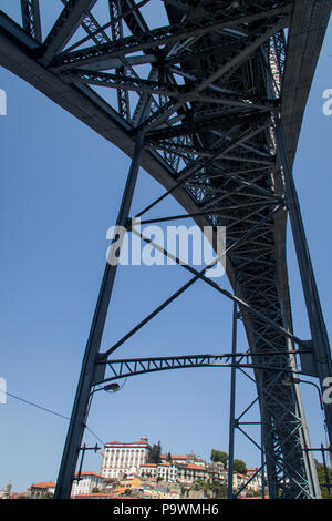 Ponte de Dom Luis 1 bridge, Porto, Portugal Banque D'Images