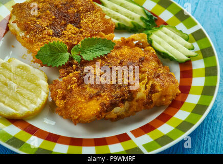 Style Kerala Alevins - Meen (varuthathu, Close up Banque D'Images