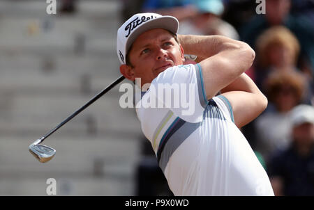 Cameron Smith, en Australie, est à l'avant-première du premier jour du championnat Open 2018 à Carnoustie Golf Links, Angus. APPUYEZ SUR ASSOCIATION photo. Date de la photo: Jeudi 19 juillet 2018. Voir PA Story GOLF Open. Le crédit photo devrait se lire comme suit : Jane Barlow/PA Wire. Banque D'Images