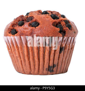 Chocolat muffins isolated Banque D'Images