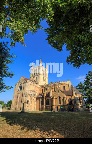 Église de l'abbaye de Pershore, Worcestershire, Angleterre Banque D'Images