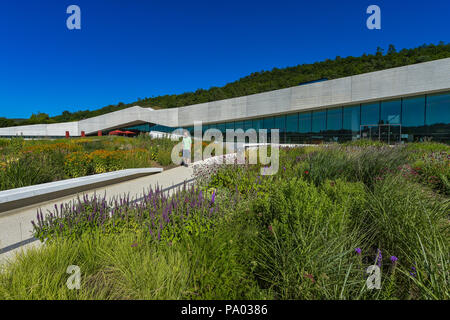 Vallée de la vézère, Musée Grotte de Lascaux, Liste du patrimoine mondial de l'Unesco, 1979 Banque D'Images