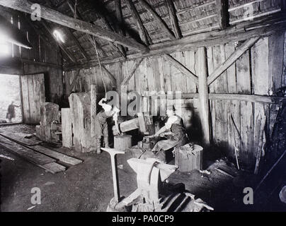 659 marteau de forgeron, fluide, marteau, enclume de la machine, de l'artisanat 86855 Fortepan Banque D'Images