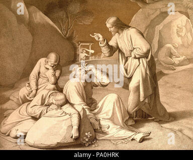 Friedrich Overbeck - Christ au Jardin de Gethsémani Banque D'Images