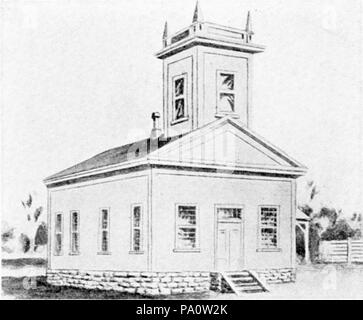 650 Première église dans l'Oregon, de Gaston livre Banque D'Images
