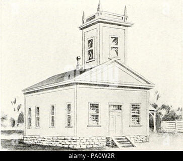 650 Première église en Oregon (portrait) Banque D'Images