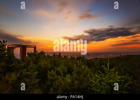 Taiyuan, Taiyuan, Chine. 20 juillet, 2018. Taiyuan, Chine-décor d'Gengyang jardin écologique à Taiyuan, Province de Shanxi en Chine du nord. Crédit : SIPA Asie/ZUMA/Alamy Fil Live News Banque D'Images