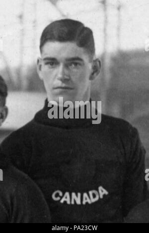 117 Allan Woodman, Jeux Olympiques 1920 Banque D'Images