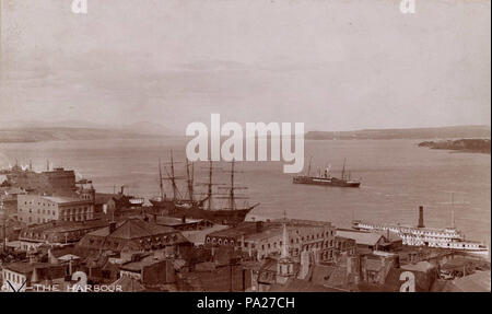 210 Quartier Vieux-Quebec-Basse-Ville - Port de Québec BAnQ P560S1P687 Banque D'Images