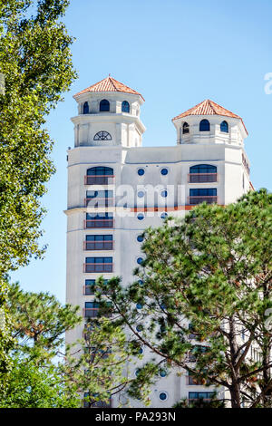 Orlando Florida, Doubletree by Hilton Orlando SeaWorld, hôtel, terrain de propriété, immeuble de grande hauteur, extérieur, tour, FL171029137 Banque D'Images