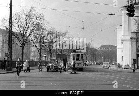 KS 150 la ligne 4 sur Hammerichsgade Banque D'Images