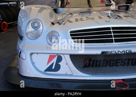 Juillet 2018 - Mercedes Benz 25 CLR célébration du Goodwood Festival of Speed Banque D'Images