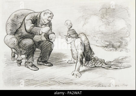 106 Après la guerre une médaille et peut-être un emploi2 Banque D'Images