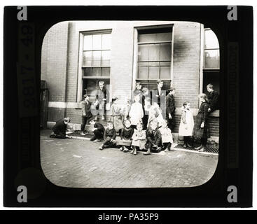 Musée de l'éducation 607 diapositives sur verre- hongrois- École Humbolt Banque D'Images