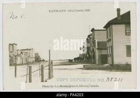 375 Daysland, Alberta (HS85-10-38228) original Banque D'Images