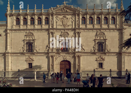 Université d'Alcala de Henares, college de San Ildefonso. Du patrimoine mondial, la communauté d'Anarchy, Espagne, Europe Banque D'Images