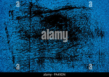 Ultra blue grunge texture béton, pierres, rock fond. Banque D'Images
