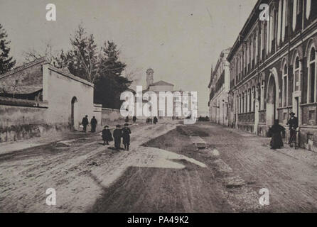 322 Via Fratelli d'Italia, Roma - foto d'epoca Banque D'Images