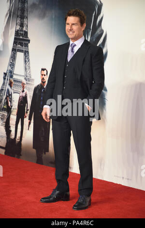 Tom Cruise,Mission:Impossible-Fallout,UK,Premiere Odeon BFI IMAX,Waterloo, London.UK 13.07.18 Banque D'Images