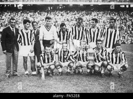 La Juventus FC 142 - Coppa Italia 1958-1959 Banque D'Images