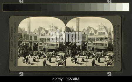 659 heures de danse folklorique dans le village belge. Un siècle de progrès. Chicago, 1933 (NYPL b11707462-G90F185 016F) Banque D'Images