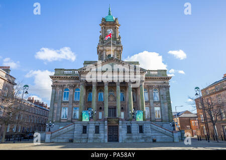 Hôtel de Ville de Birkenhead, Wirral à Hamilton Square Banque D'Images