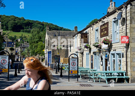 L'épaule de mouton pub, Hebden Bridge, Calderdale, West Yorkshire, England UK Banque D'Images