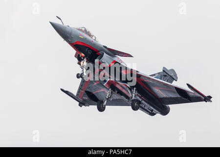 La Marine française Rafale M photo de la 2018 Royal International Air Tattoo à Fairford de la RAF dans le Gloucestershire. Banque D'Images