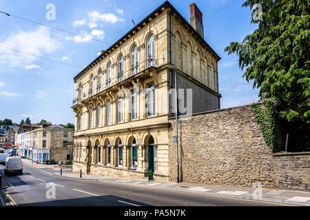 Bâtiment emblématique musée Frome prises dans North Parade, Bath, Somerset, Royaume-Uni le 20 juillet 2018 Banque D'Images