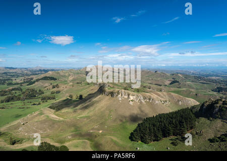 Te Mata Peak, Hills, près de Hastings, Hawke's Bay, île du Nord, Nouvelle-Zélande Banque D'Images