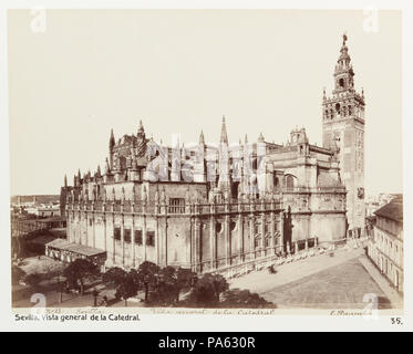 88 Fotografi av Sevilla. Vista general de la Catedral - Hallwylska museet - 104782 Banque D'Images