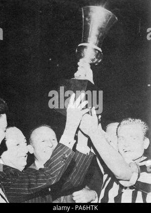 La Juventus FC 142 - Coppa Italia 1959-1960 - Giampiero Boniperti Banque D'Images