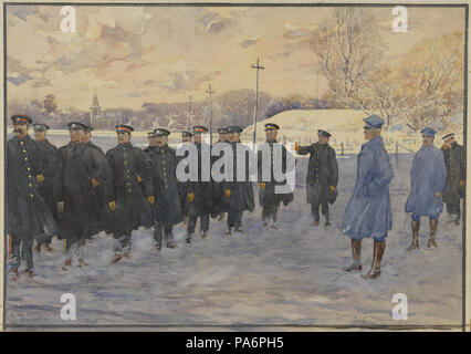 49 Charles William Jefferys - soldats polonais (MCG 19710261-0209 LIGNE DE FORMAGE) Banque D'Images