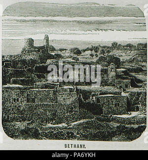 34 Béthanie - Ainsworth William Francis - 1870 Banque D'Images