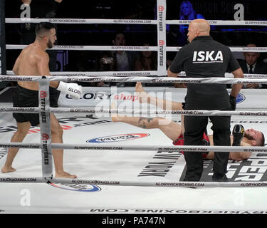 New York, New York, USA. 20 juillet, 2018. Adashev vs. puis, Madison Square Garden Theatre. Crédit : John Marshall/Mantel ZUMA Wire/Alamy Live News Banque D'Images