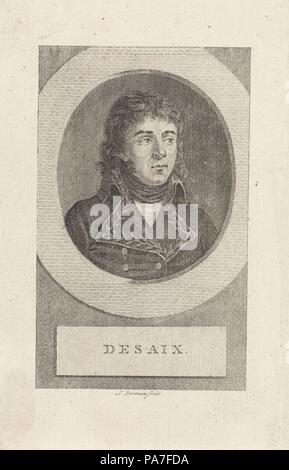 Louis Charles Antoine Desaix (1768-1800). Musée : collection privée. Banque D'Images