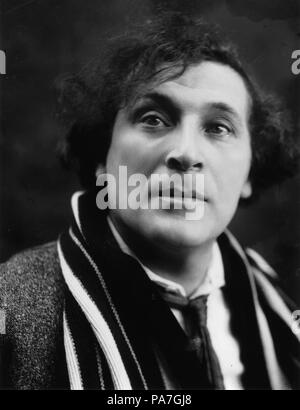 Portrait de l'artiste Marc Chagall (1887-1985). Musée : Fédération Archives d'état de la littérature et l'Art, Moscou. Banque D'Images