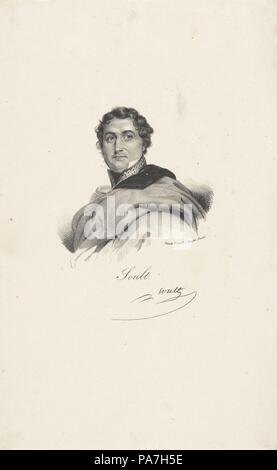 Nicolas Jean-de-Dieu Soult (1769-1852). Musée : collection privée. Banque D'Images