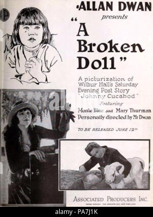 77 Une poupée brisée (1921) - 2 Banque D'Images