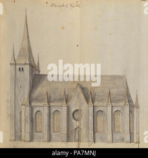 168 Mariestads domkyrka - Peringskiöld Banque D'Images