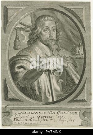 Le roi de Pologne Ladislas IV Vasa (1595-1648). Musée : collection privée. Banque D'Images