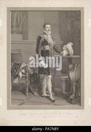 Eugène de Beauharnais (1781-1824), vice-roi du royaume d'Italie, Grand-duc de Francfort, duc de Leuchtenberg. Musée : collection privée. Banque D'Images