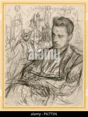 Portrait du poète Rainer Maria Rilke (1875-1926). Musée : collection privée. Banque D'Images