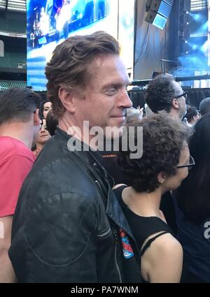 Des stars repéré dans la section VIP des Rolling Stones "Pas de filtre" concert au Stade de Twickenham avec : Damian Lewis Où : London, Royaume-Uni Quand : 19 Juin 2018 Crédit : David Sims/WENN.com Banque D'Images