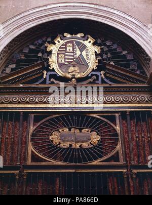 CAPILLA DEL SAGRARIO-REJA. Emplacement : CATEDRAL-intérieur, Cordoba, Espagne. Banque D'Images