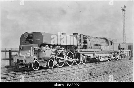 98 G class locomotive à vapeur, NZR 98, 4-6-2 type ATLIB +2-6-4 252506 Banque D'Images